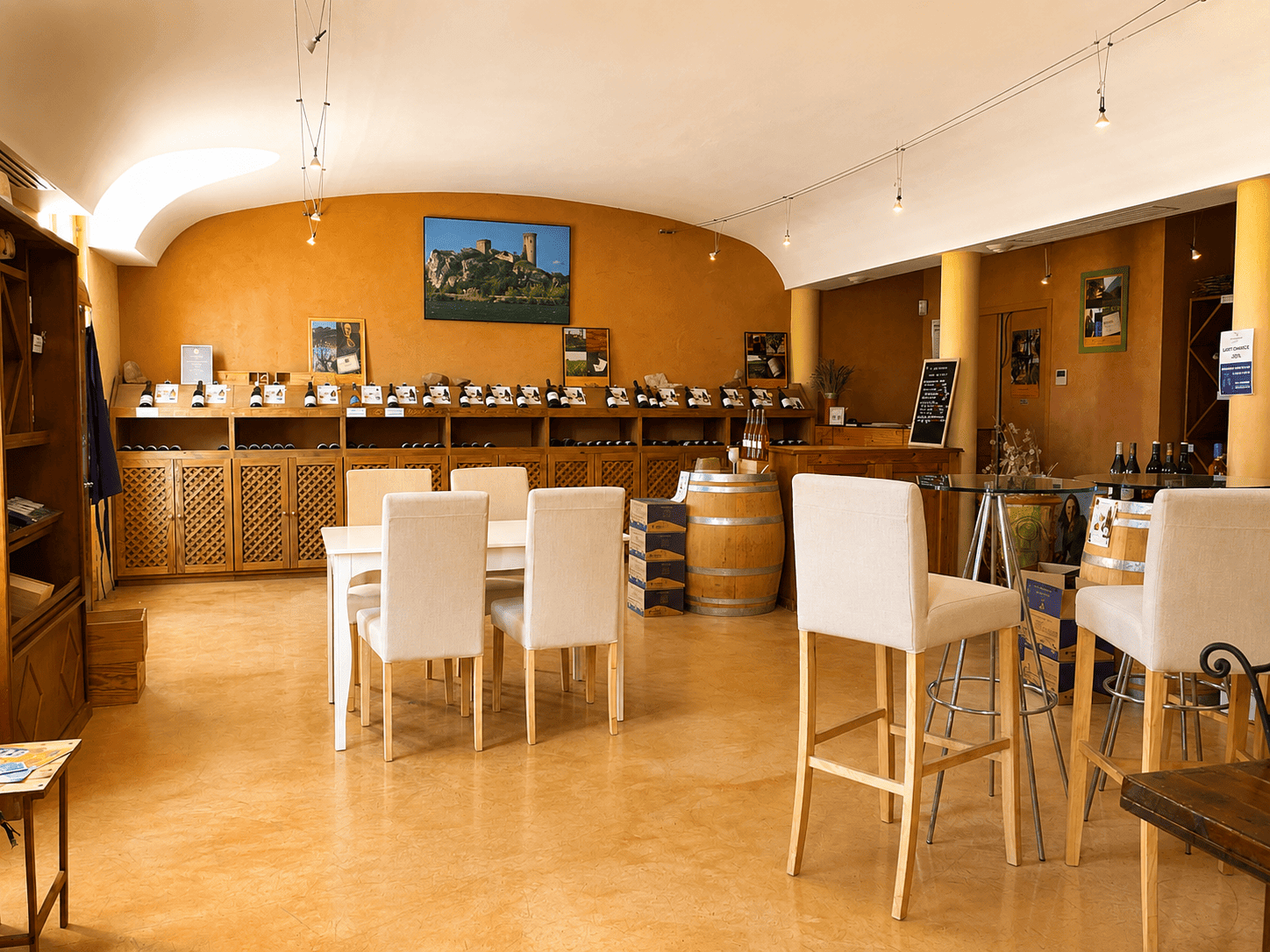 wine-cellar-maison-quiot-chateauneuf-du-pape